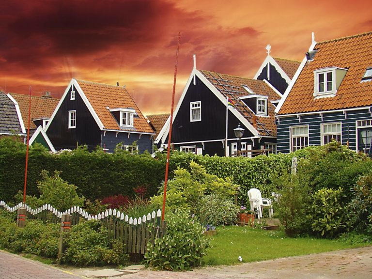 Suburban housing, real estate