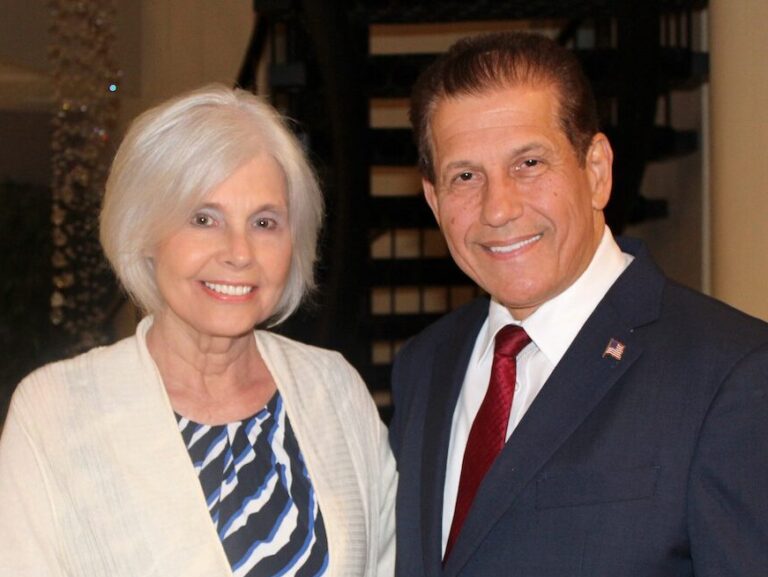 Joan Gronowski with Anthony Merante