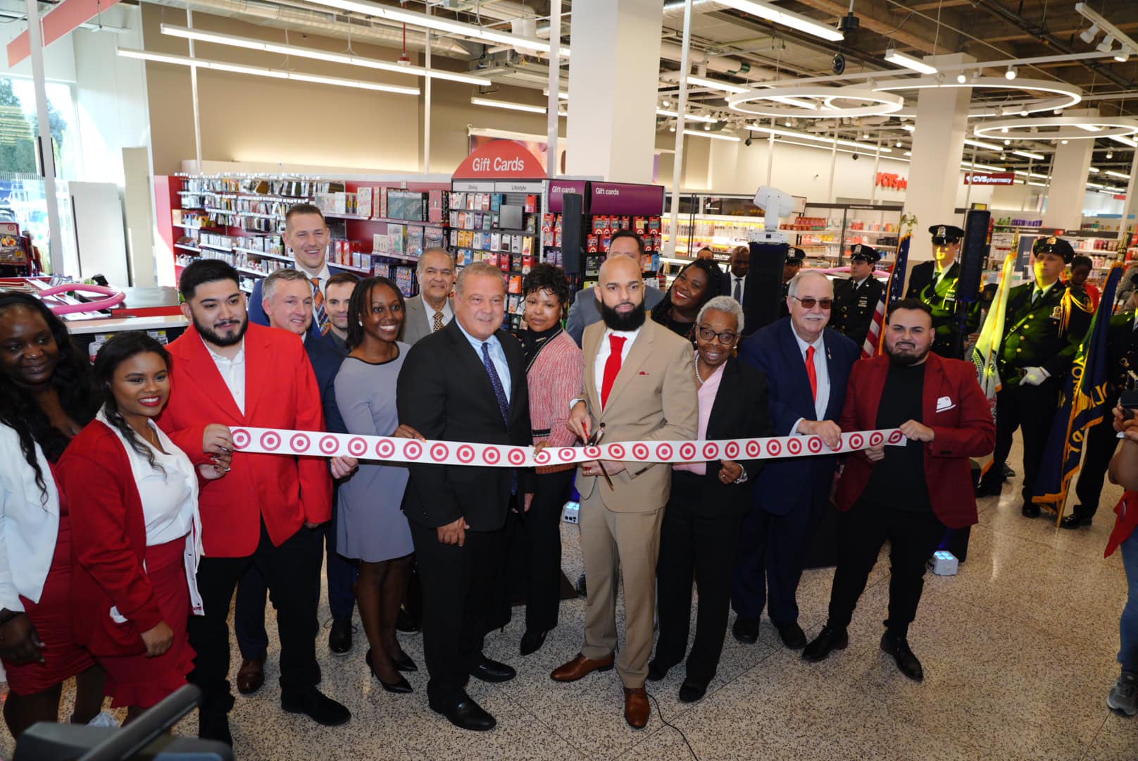 ribbon cutting for Target in Yonkers
