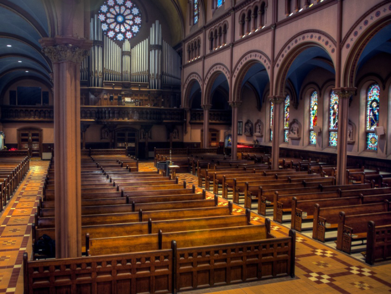 St. Mary's Church pulpit view