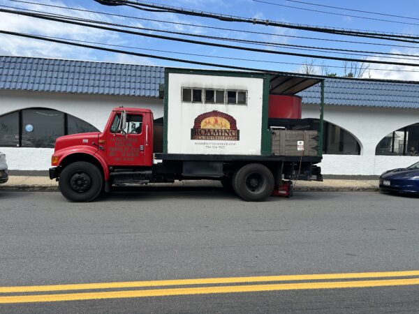 the pizza truck parked in Yonkers