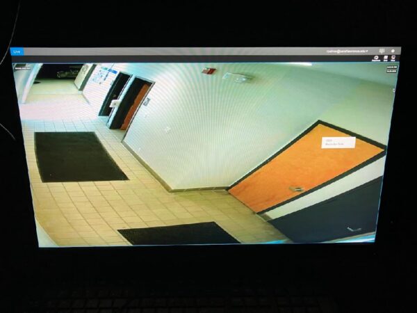 surveillance camera view